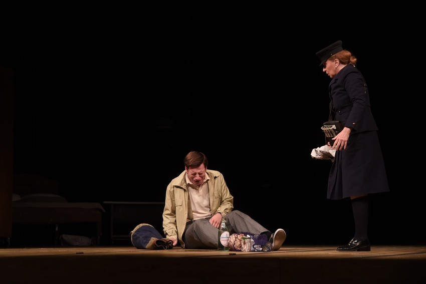 Mirjana Karanović i Marko Grabež u predstavi "Čitač"