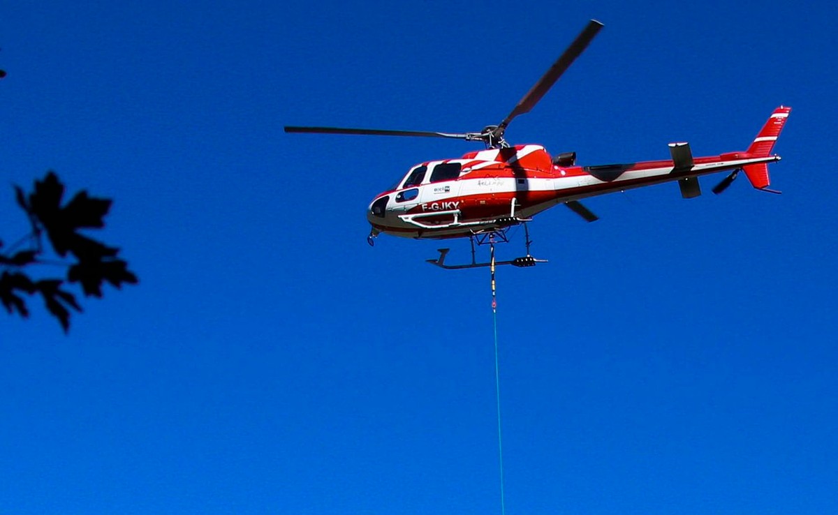 Katastrofa helikoptera we Francji