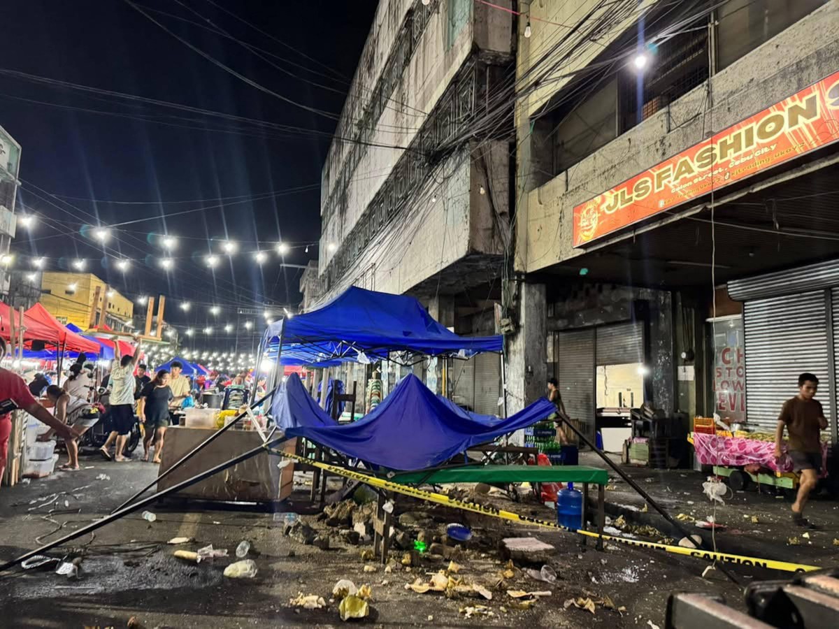 Trzęsienie ziemi na Filipinach