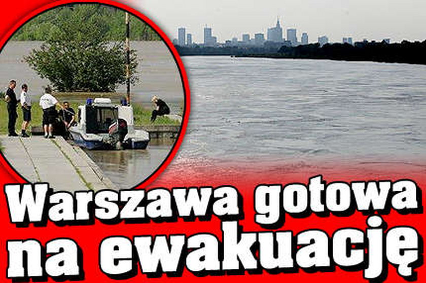 Warszawa gotowa na ewakuację