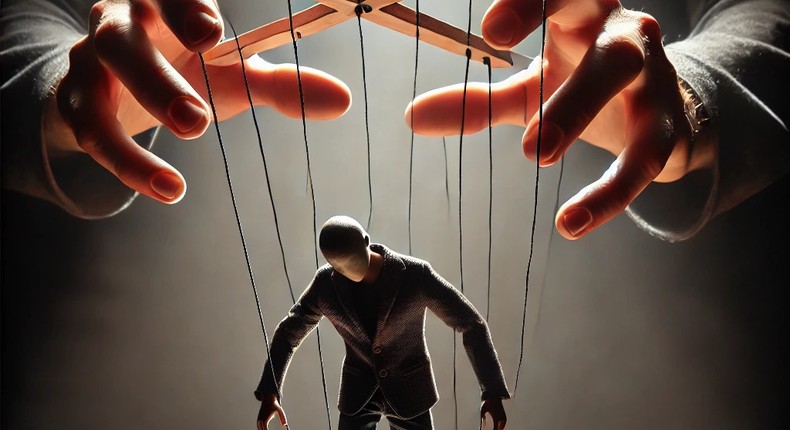 Human puppet