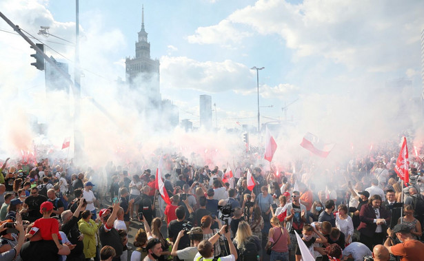 Są pierwsze zawiadomienia ws. Marszu Powstania Warszawskiego. 11 osób zostało zatrzymanych