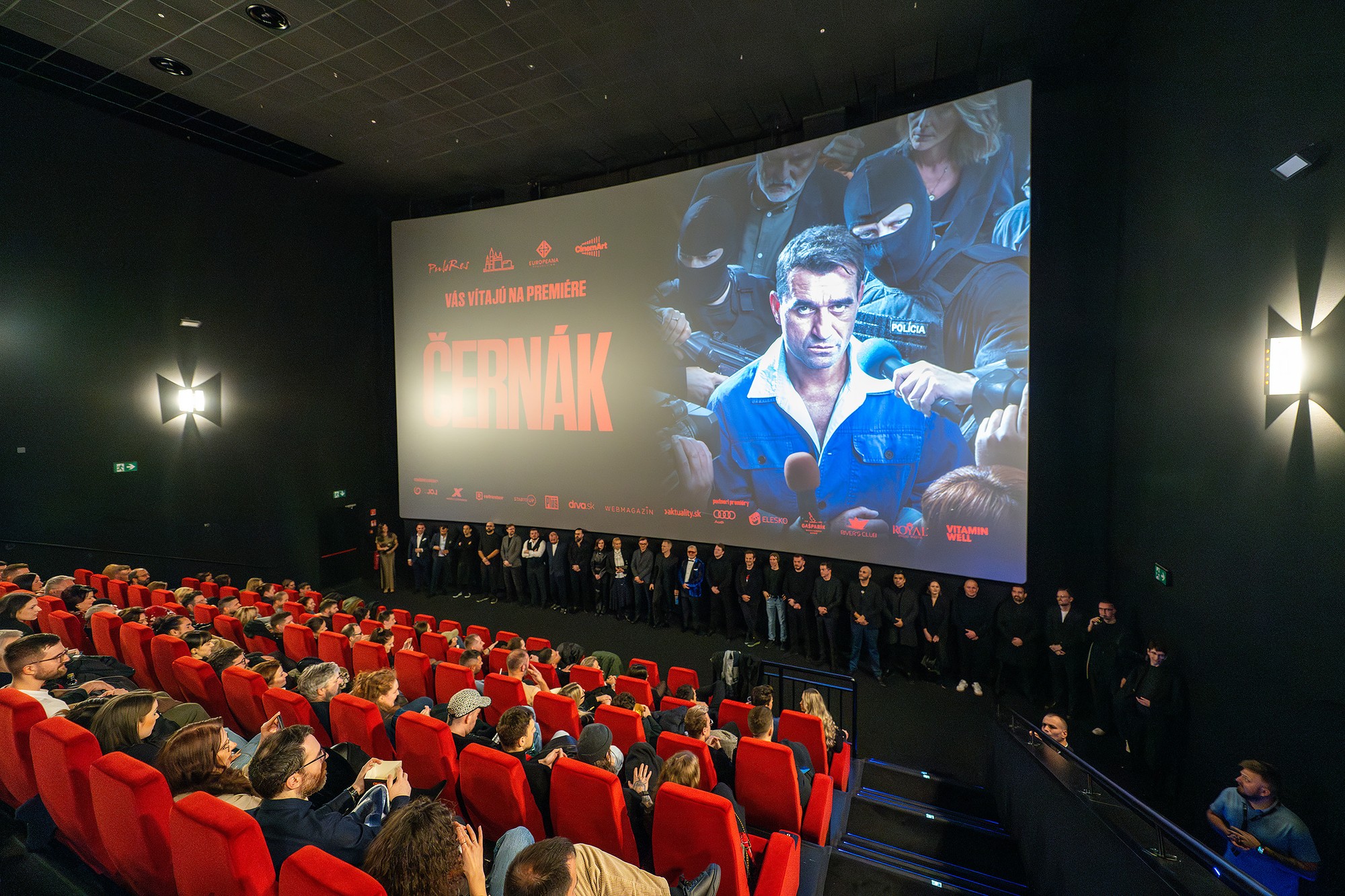 Premiéra filmu Černák