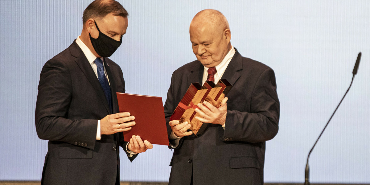 Prezydent RP Andrzej Duda i prezes NBP Adam Glapiński