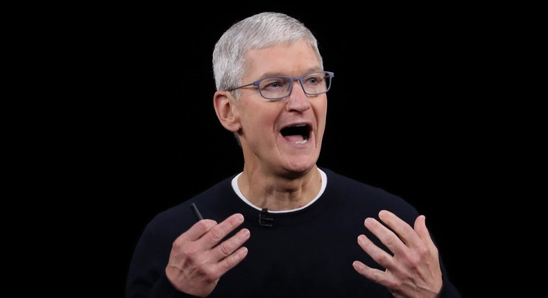 Apple CEO Tim Cook.
