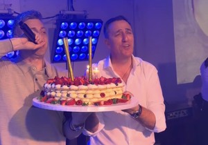 Sergej Ćetković proslavio rođendan