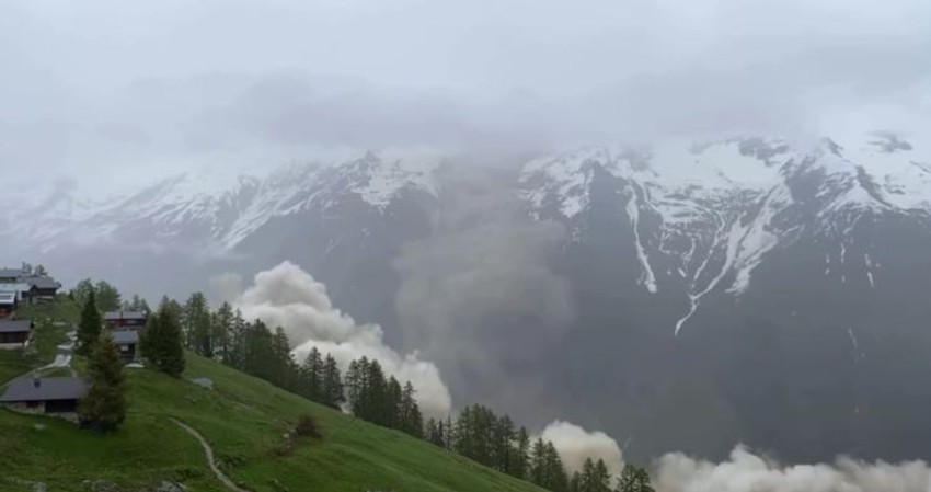 Glečer u švajcarskom selu