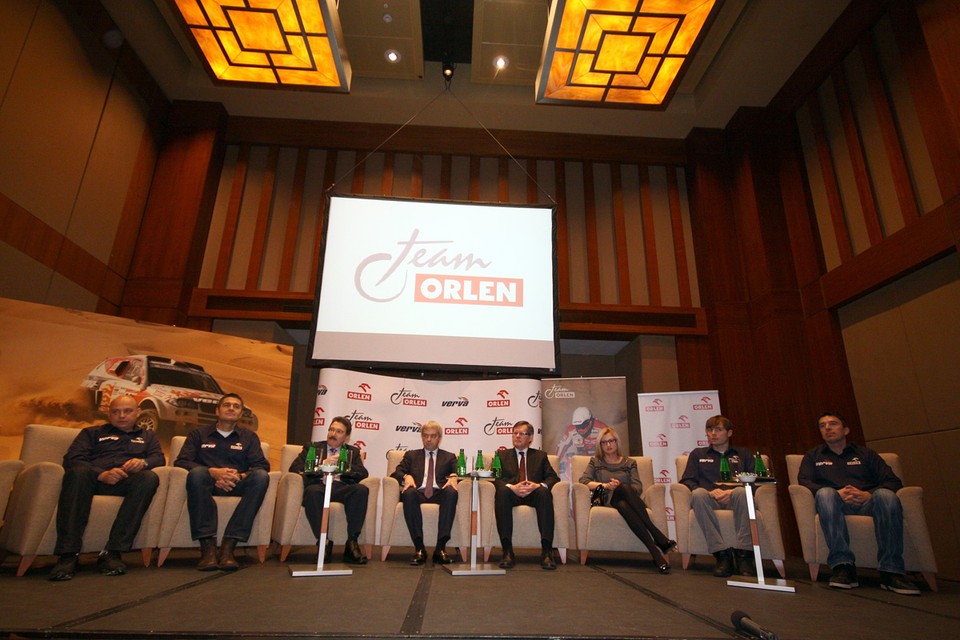 Konferencja Orlen Team przed Rajdem Dakar 2011