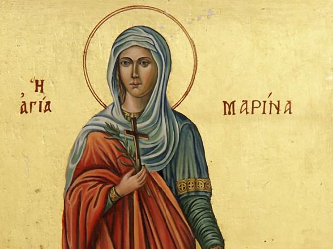 Sveta Marina, Ognjena Marija