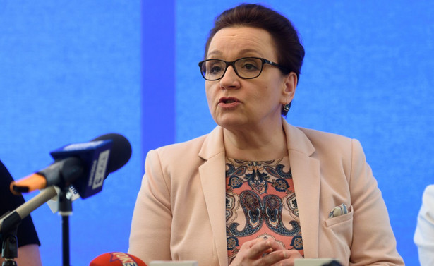 Minister edukacji narodowej Anna Zalewska