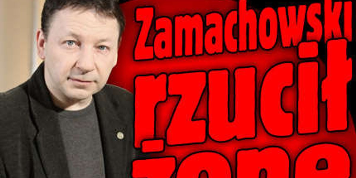 Zamachowski rzucił żonę