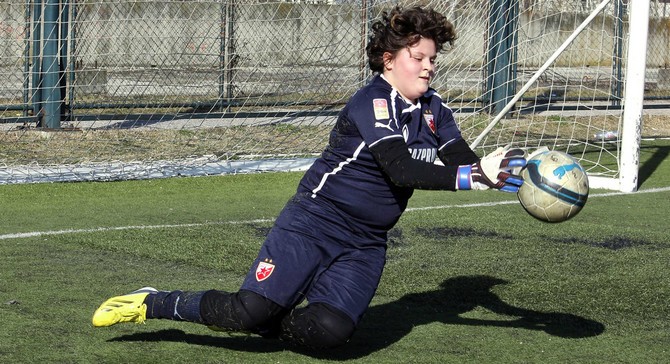 Fudbal je Jovanina velika strast