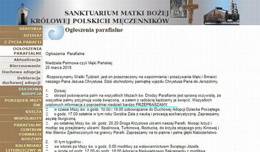 Palmy od "handlarzy" nie przyjmują wody święconej? Szokujące ogłoszenie parafii 