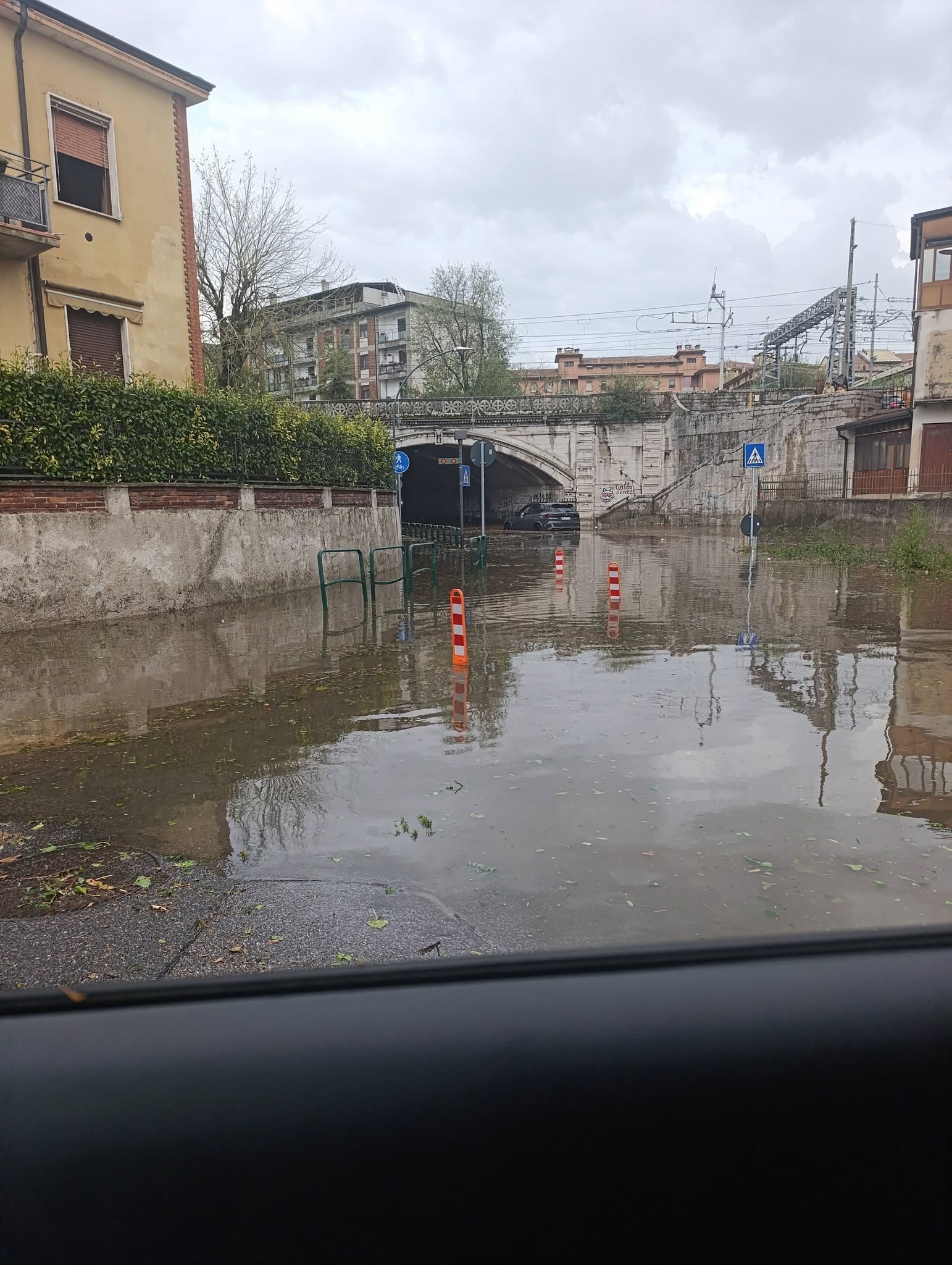 Silná búrka zdevastovala Cremonu.