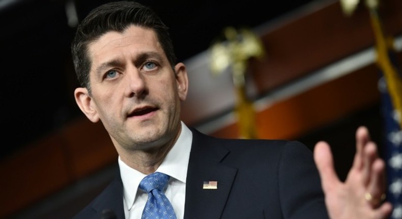 US House Speaker Paul Ryan will be joined by House Armed Services Committee chairman Mac Thornberry and four other Republicans, along with two House Democrats