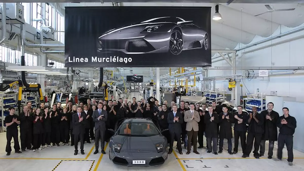 Lamborghini Murcielago: wyprodukowano już 3000 egzemplarzy