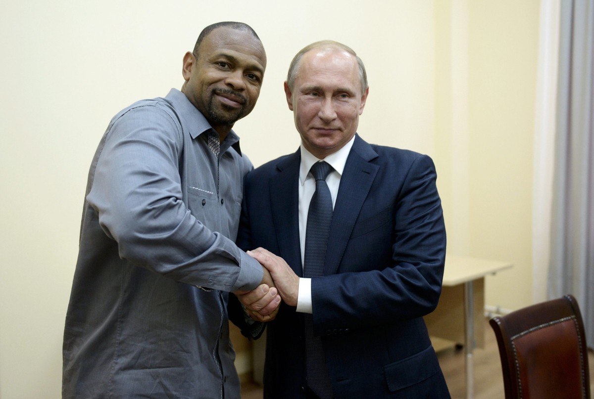 Roy Jones i Władimir Putin