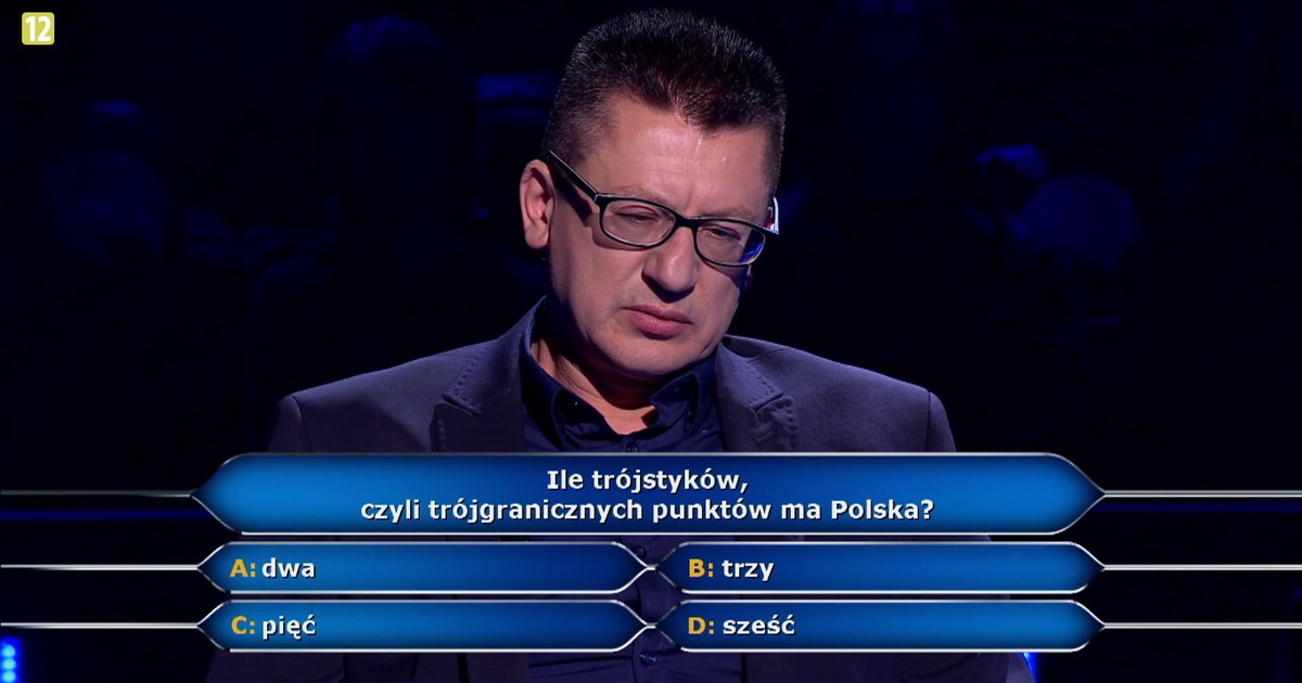 Pytania I Odpowiedzi Do Milionerów "Milionerzy" - padło pytanie o trójgraniczne punkty Polski. Ile jest