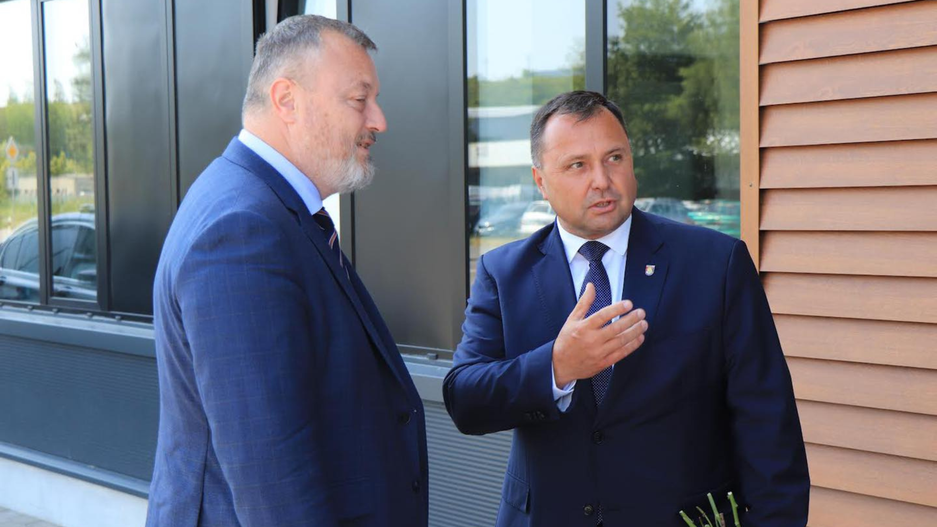 Michal Repaský spoločne s ministrom práce Milanom Krajniakom
