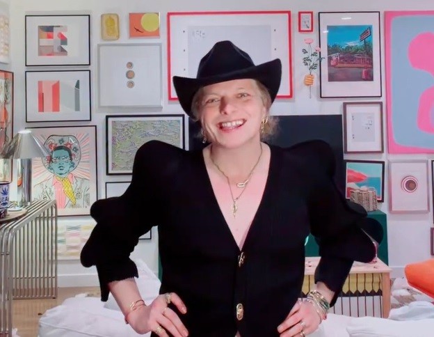 Americká influencerka Gwen McMullen. 