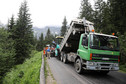 Remont drogi do Morskiego Oka, Tatry