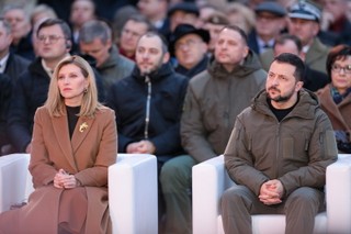 Ołena Zełenska: Obrazy zniszczonej Warszawy przypominają to, co Rosjanie robią na Ukrainie