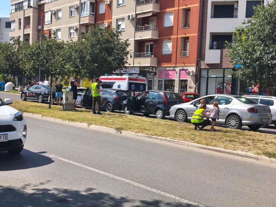 Saobraćajna nesreća u Novom Sadu 