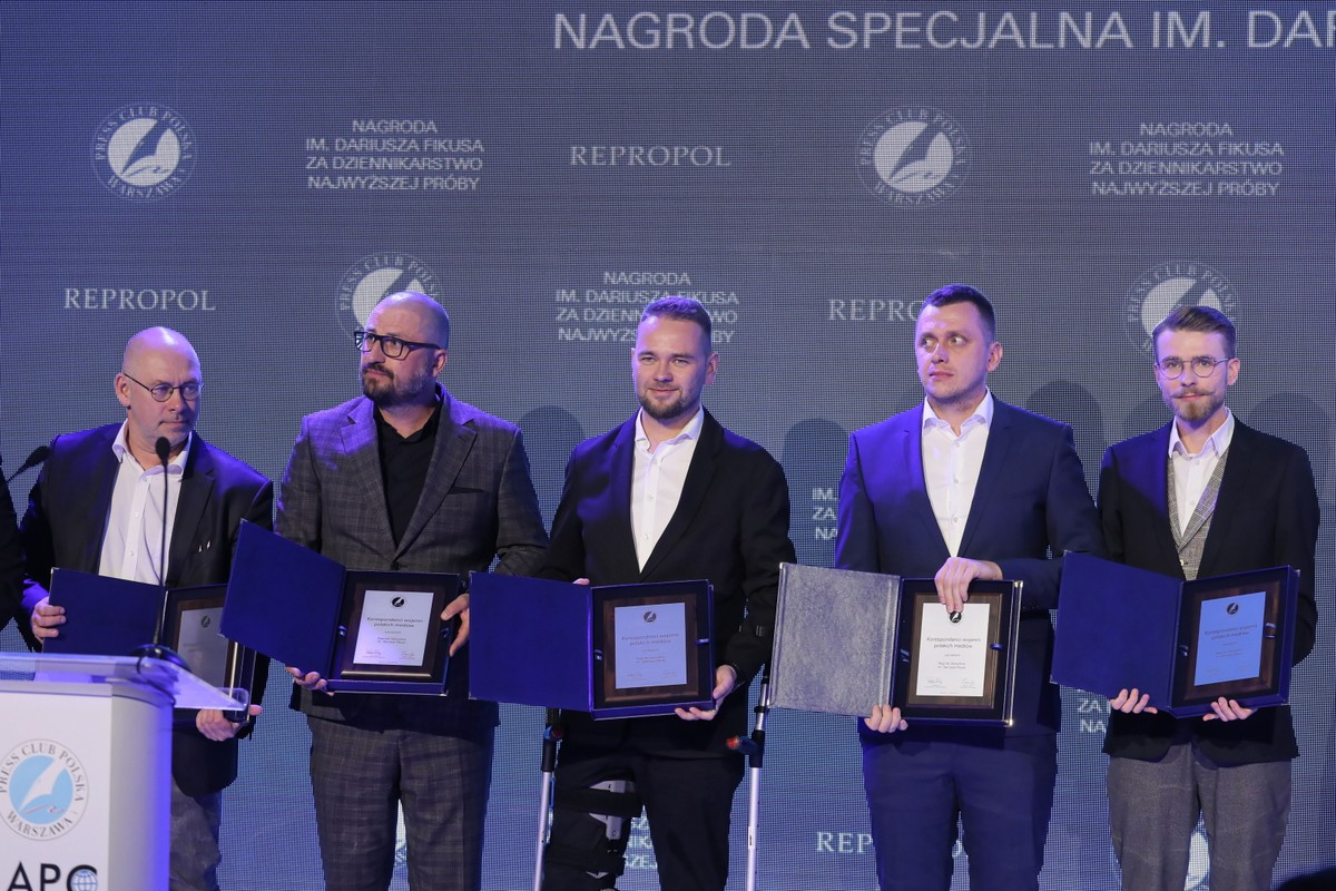 Wojciech Bojanowski, Maksymilian Rigamonti, Paweł Reszka, Patryk Michalski, Mateusz Chłystun
