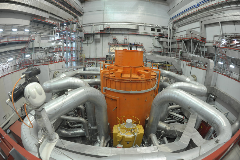Reaktor typu fast-breeder w elektrowni jądrowej Biełojarsk w Rosji