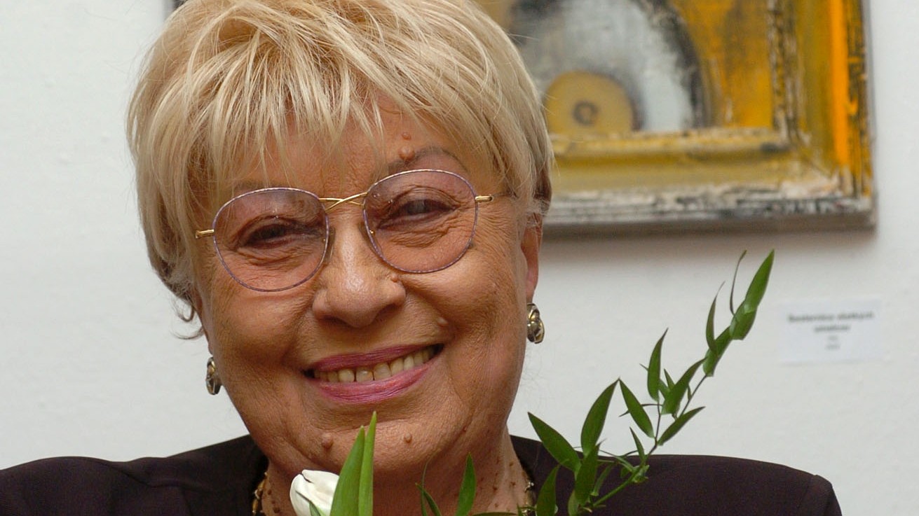 Herečka Magda Paveleková.