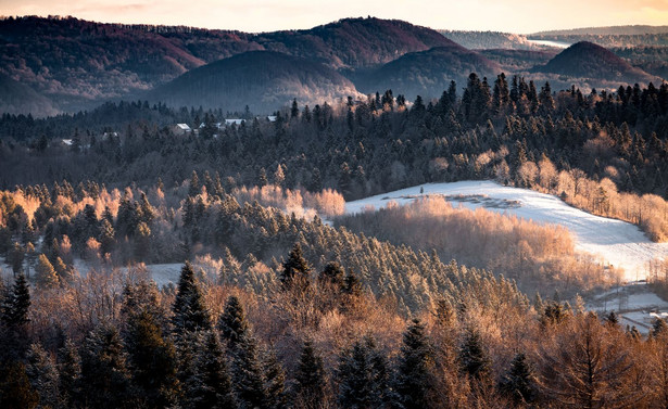 Bieszczady zimą