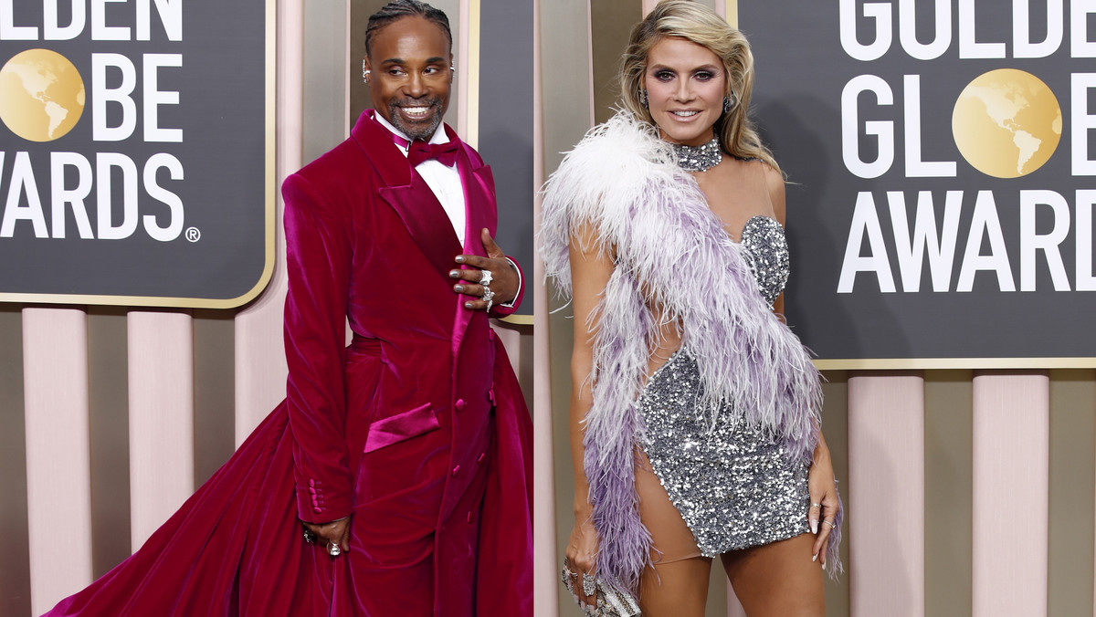 Billy Porter i Heidi Klum