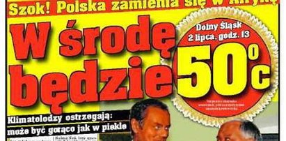 W środę będzie 50 st. C!