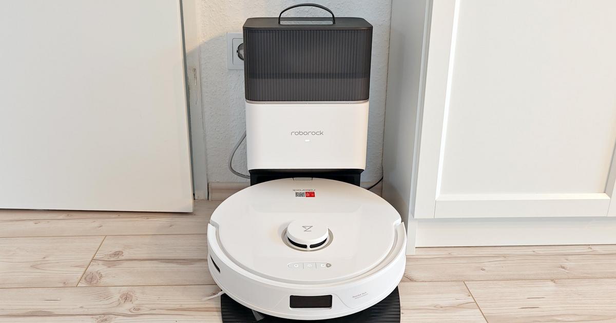 Roborock Q8 Max+ dans le test : Très bon robot aspirateur avec station d’aspiration à moins de 450€