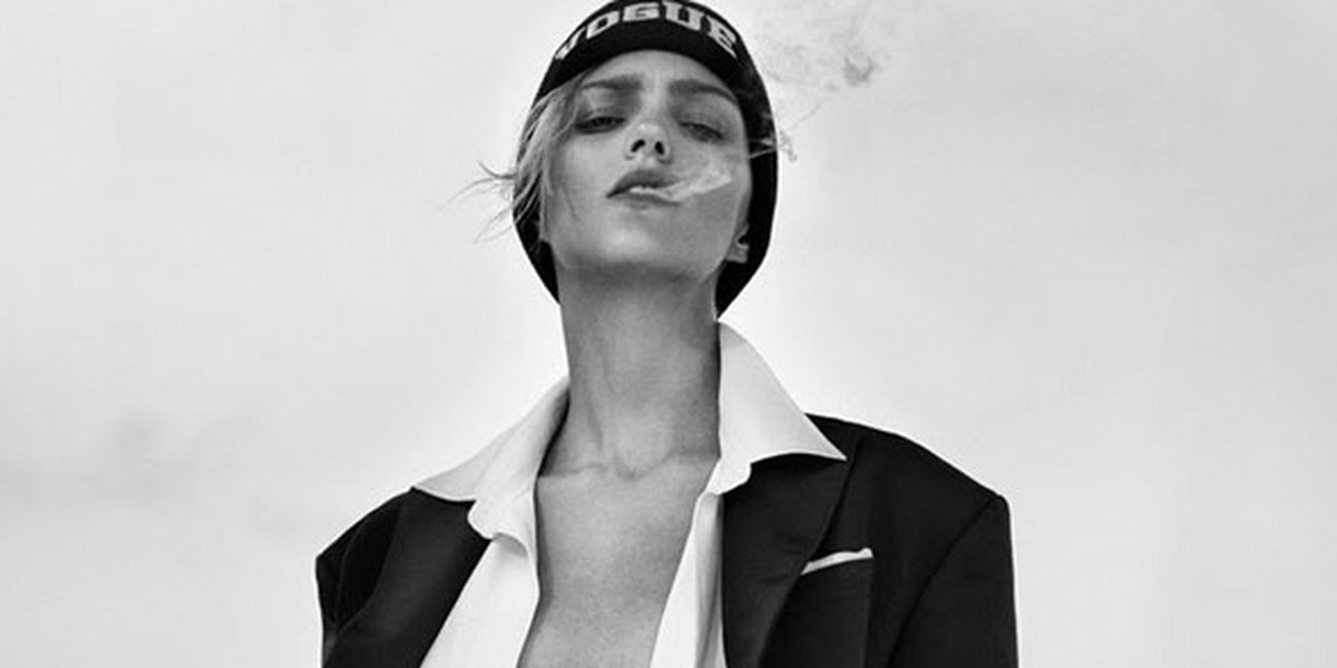 Anja Rubik dla Flair Magazine