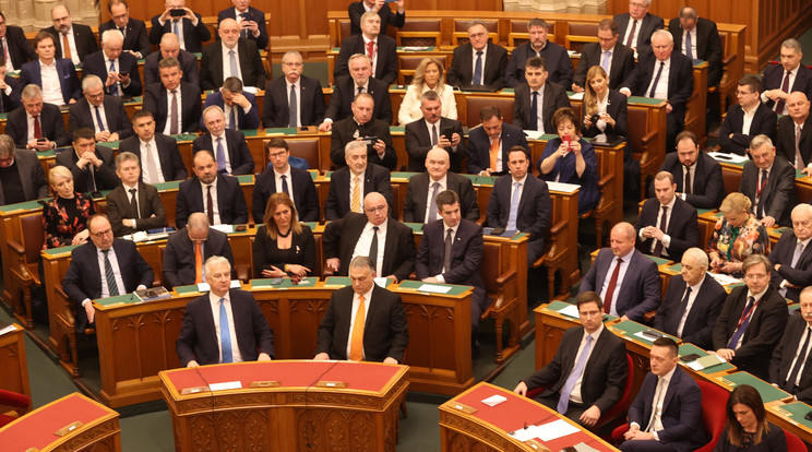 A  parlament a költségvetést tárgyalja /Fotó: Varga Imre