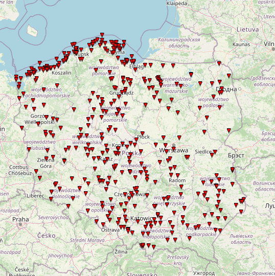 W ostatnich 23 latach w Polsce zarejestrowano 410 trąb powietrznych