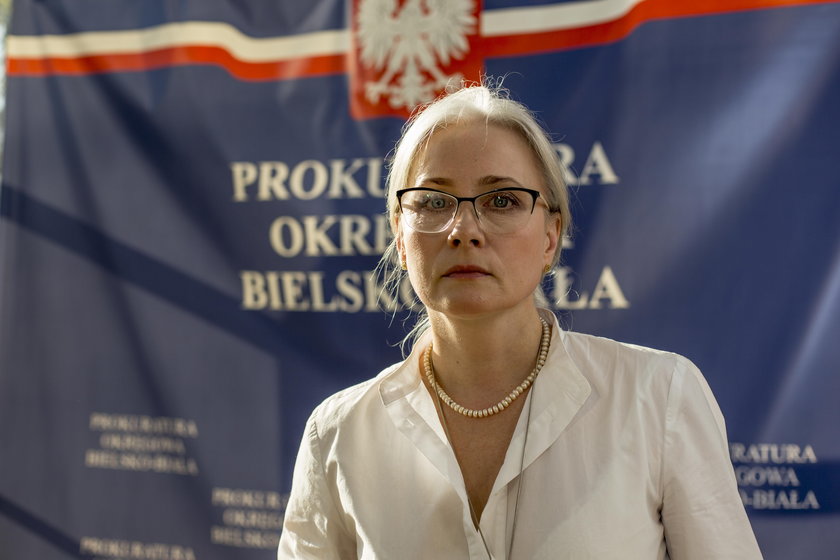 Prokurator Agnieszka Michulec, rzecznik prokuratury okręgowej w Bielsku Białej