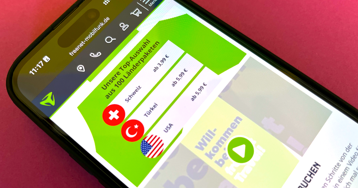 Freenet Travel: Tatil ve seyahat için kalıcı eSIM