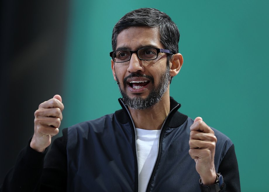 Sundar Pichai, CEO Google'a