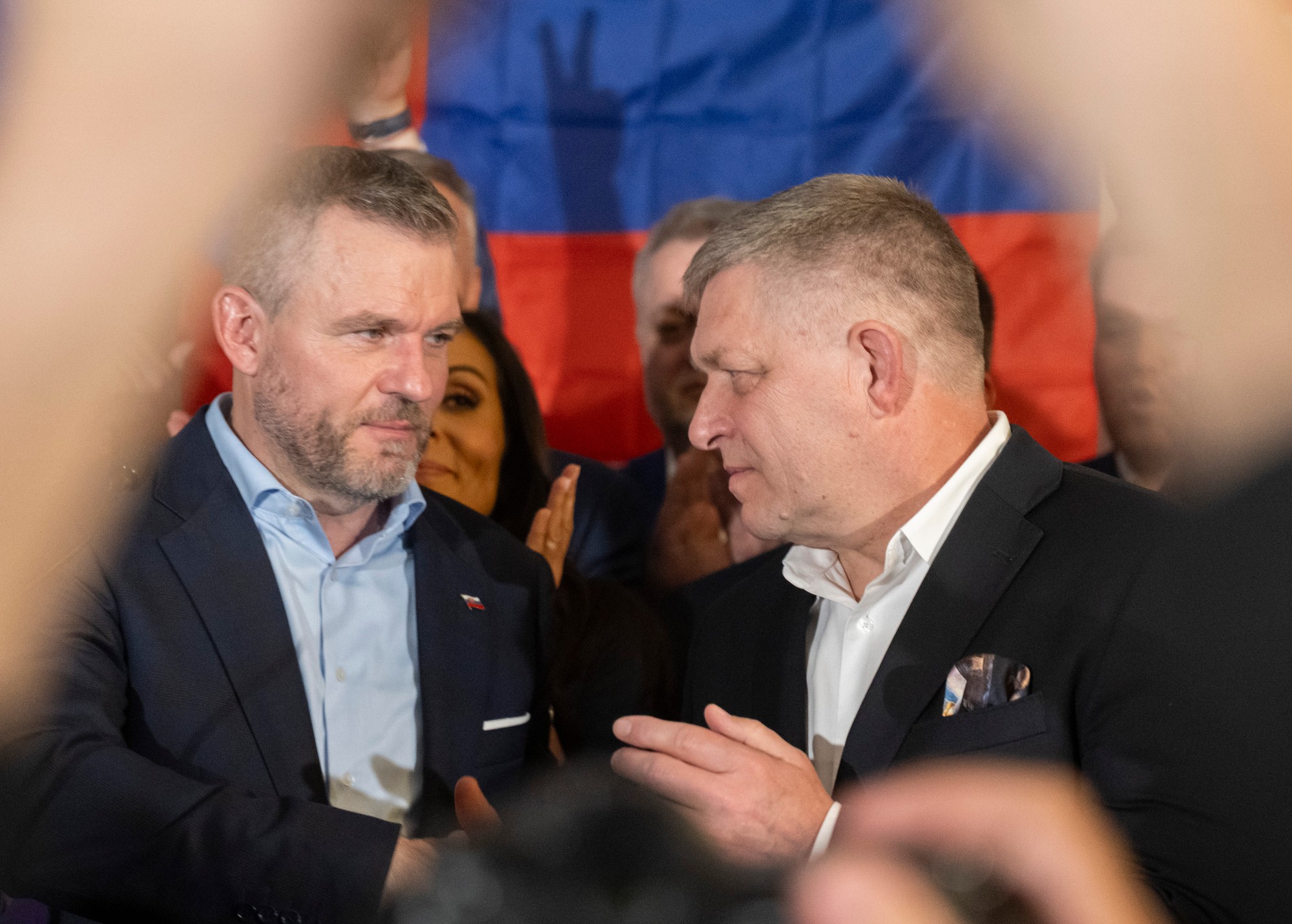 Peter Pellegrini a Robert Fico.