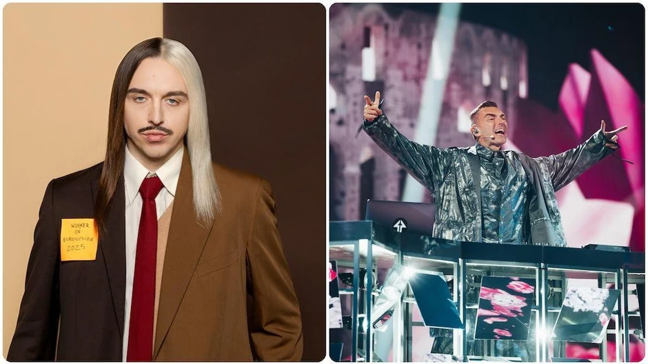 Tomi Keš i Gabri Ponte predstavljaju Estoniju i San Marino | Foto: ERR / Sarah Louise Bennett