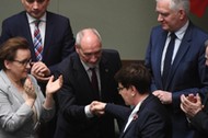 Beata Szydło Anna Zalewska Zbigniew Ziobro Jarosław Gowin Piotr Gliński