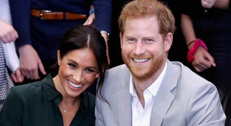 Meghan Markle and Prince Harry in 2018.Chris Jackson/Getty Images