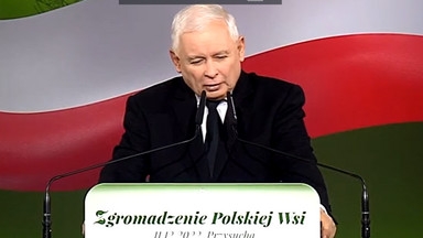 Jarosław Kaczyński broni rolników i uderza w ludzi z miasta