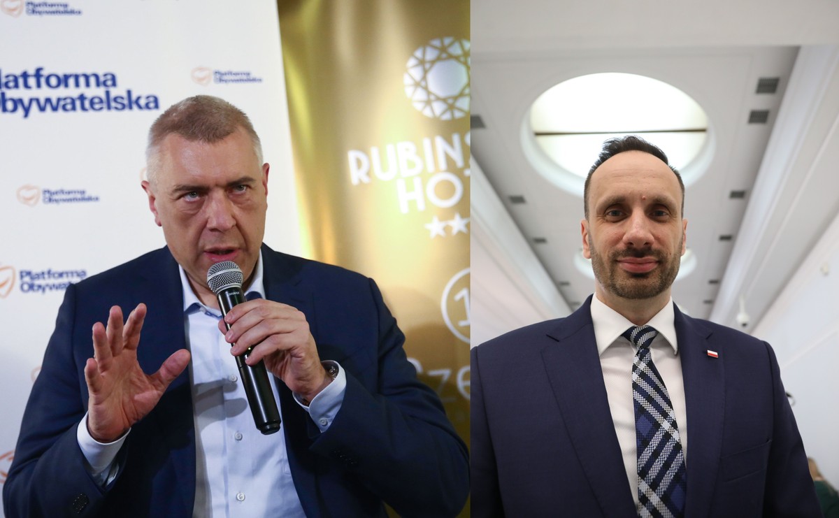 Roman Giertych i Janusz Kowalski