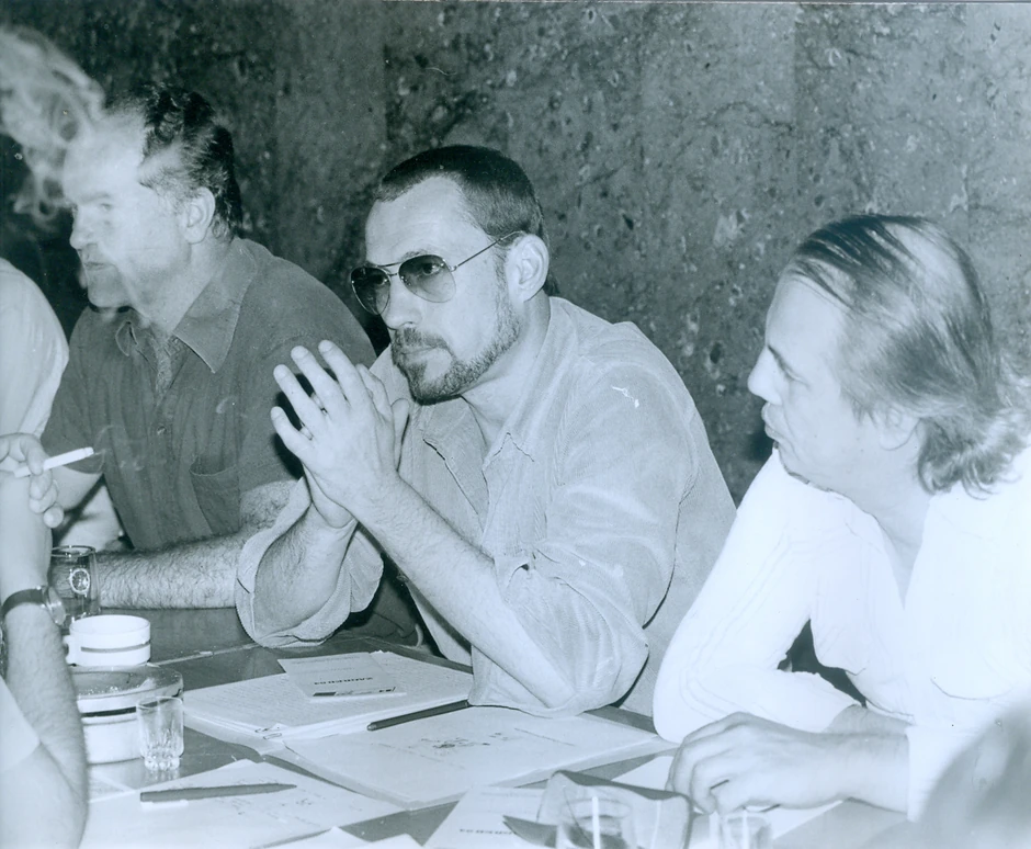 Ranko Munitic (1943-2009) u sredini