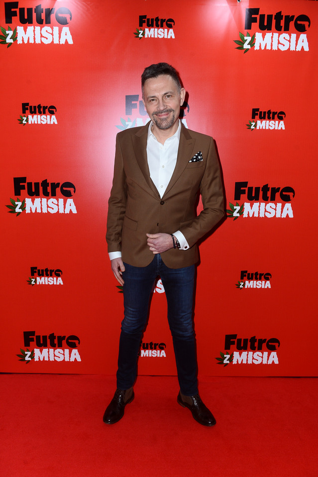 Gwiazdy na premierze filmu "Futro z misia": Krzysztof Ibisz