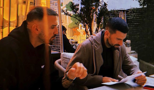 Tadija Dragićević i Novak Đoković