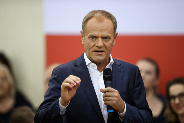 Przewodniczący Platformy Obywatelskiej Donald Tusk